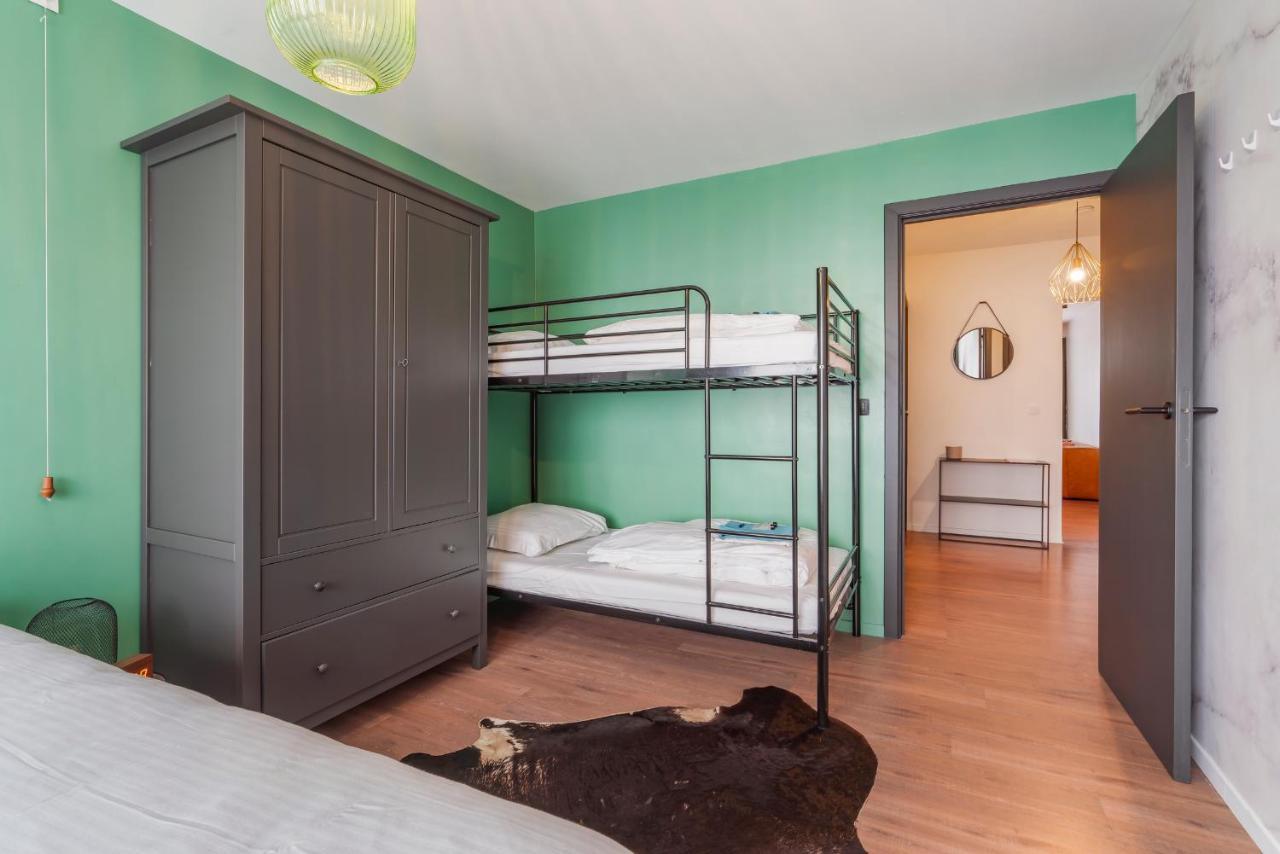 Private Trendy Appartement Toplocatie Middelkerke Bagian luar foto